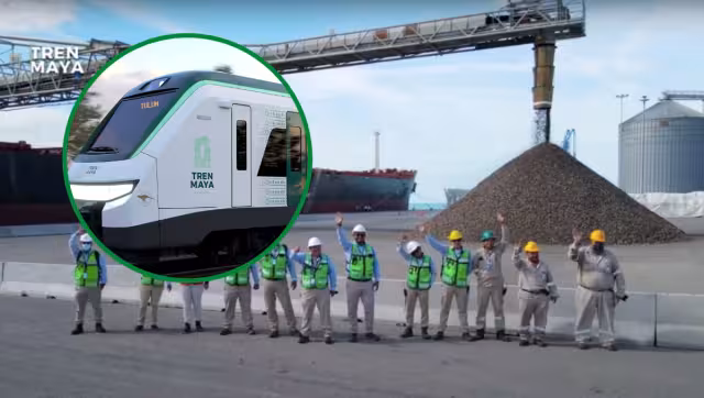 El barco es el primer en su tipo que llega al Puerto de Progreso con material para construcción