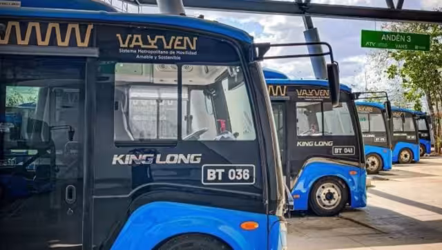 Los vehículos pequeños del sistema Va y Ven están a la espera de ser activados, pero aún no hay fecha