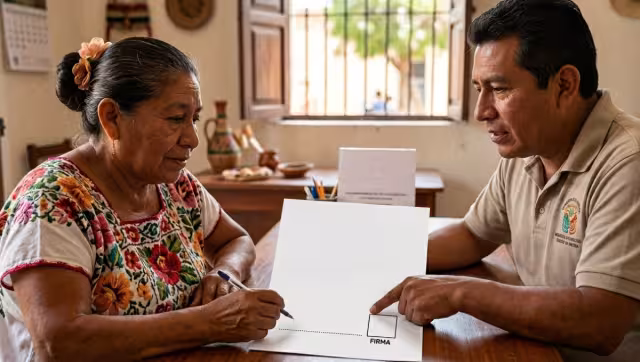 Firmar hojas en blanco al solicitar préstamos informales puede ser perjudicial