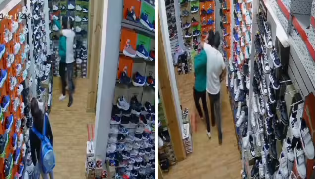 El asaltante amagó con un arma al empleado de la tienda