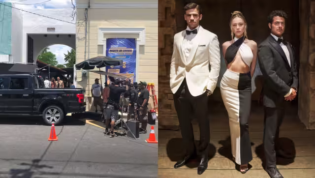 La serie de Netflix, Bandidos', continúa en producción en Mérida