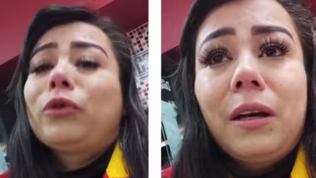 Cajera del Oxxo llora por un visitante inesperado