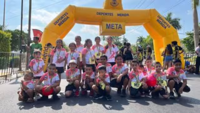 Los niños son del Club Atlético Nachi Cocom de Sotuta