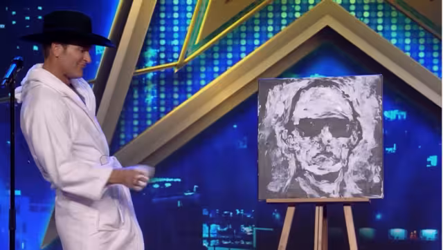 El bailarín sorprendió en un programa de televisión. Foto: Especial