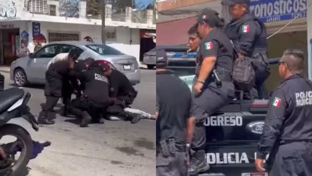 El hombre fue trasladado a la cárcel pública