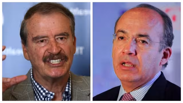 Vicente Fox había revelado que no tenía buena relación con Felipe Calderón
