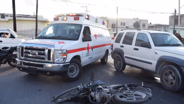 La culpable del accidente intentó huir del lugar, pero fue detenida por vecinos