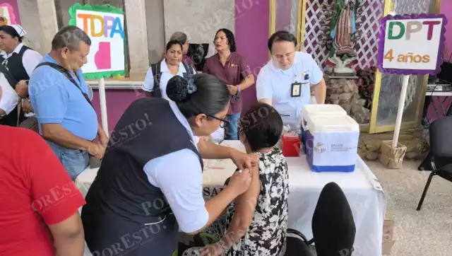Vacunación gratuita en Polideportivo del Chechén y Mercado del Chechén