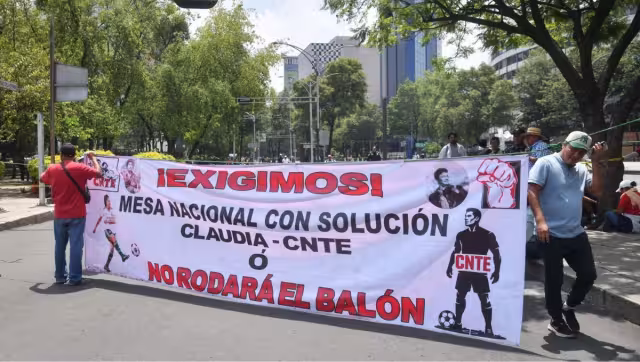 El titular de la SEP llamó al magisterio movilizado a regresar a las aulas, al señalar que el ciclo escolar se encuentra en su etapa final
