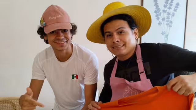 El actor ha sido captado en varios ocasiones en Yucatán