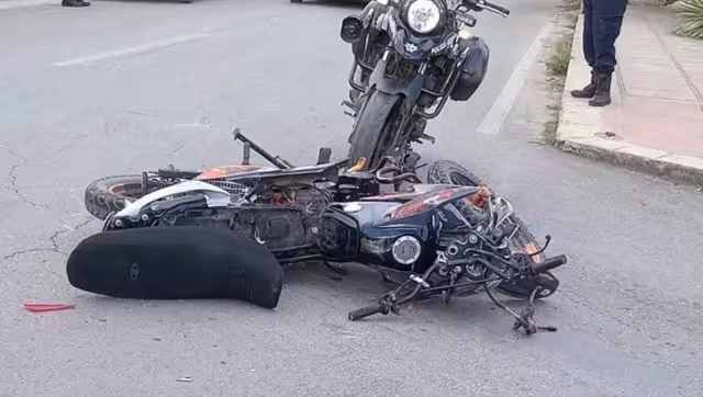 El accidente se registró en las inmediaciones de la calle 41 esquina con 20