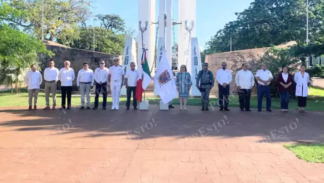 Chapultepec y Campeche unidos en homenaje al héroe naval mexicano