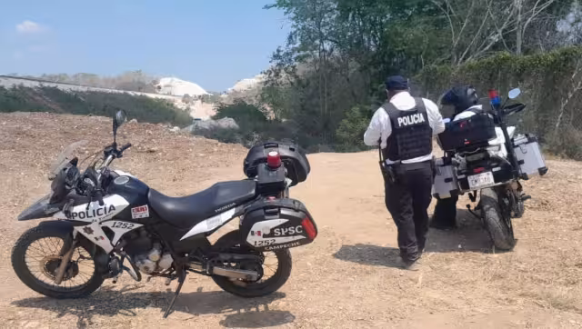 Agentes ministeriales de la Fiscalía de Campeche tomaron conocimiento del hecho