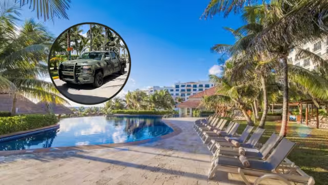 El complejo hotelero no se salvó de salir afectado ante la ola de violencia que está ocurriendo en Quintana Roo