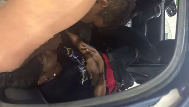 Ante la falta de ambulancia fue trasladado a un hospital en un auto particular