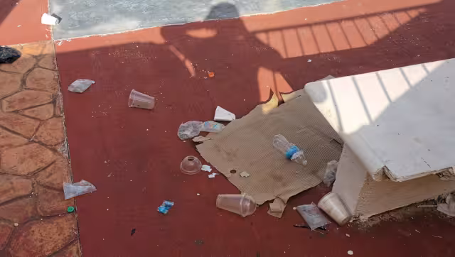 El lugar recreativo, los residentes exponen que poco a poco se ha ido convirtiendo en un basurero