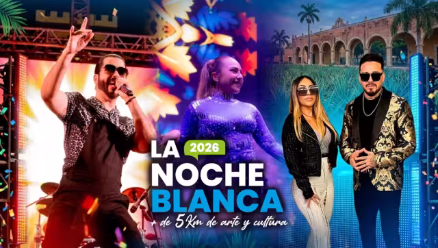 Muziek Grand Band, Banda Canek y Chico Che Chico estarán en la Noche Blanca 2026