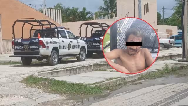 Habitantes cansados de los robos de combustible logran detención de sospechoso