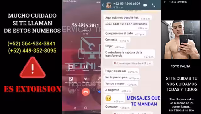 El extorsionador se identificó como Ulises Valencia el "picador y generador de violencia en Bacalar"