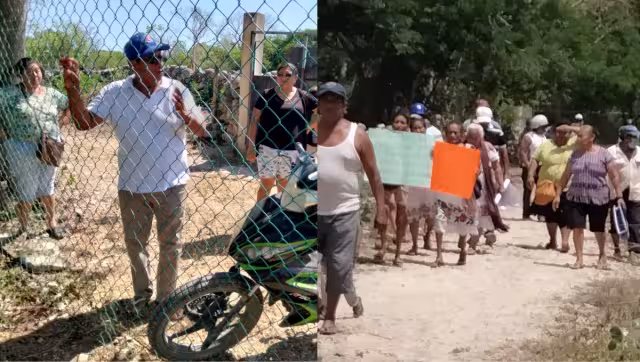 "Estamos tratando de hacer las cosan conforme a derecho y pedimos a las autoridades municipales y estatales que intervengan", denuncian
