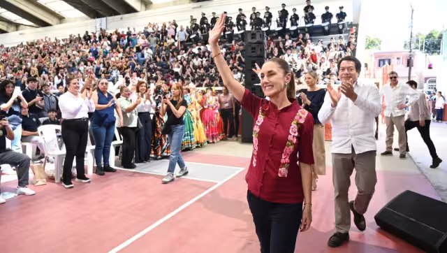 El evento en San Ignacio se suma a las actividades que la mandataria realiza en Sinaloa este viernes