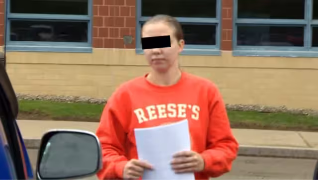 La joven de 23 años fue detenida. Foto: Especial