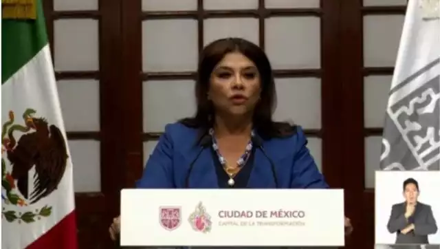 Clara Brugada, jefa de Gobierno de la Ciudad de México.