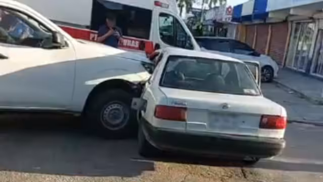 En el Tsuru viajaban cuatro integrantes de una familia.
