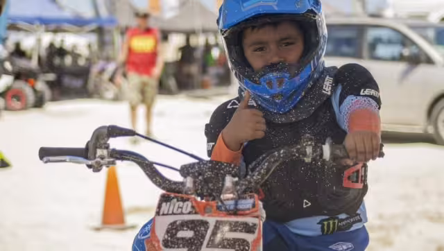 Nicolás Trejo demostró que está hecho para grandes cosas en el motocross de la Península de Yucatán