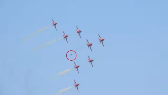 El fenómeno sorprendió los cielos de Gran Bretaña. Foto: Especial
