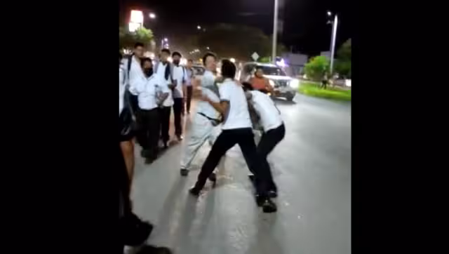 Estudiantes del Conalep de Chetumal contestaron la agresión