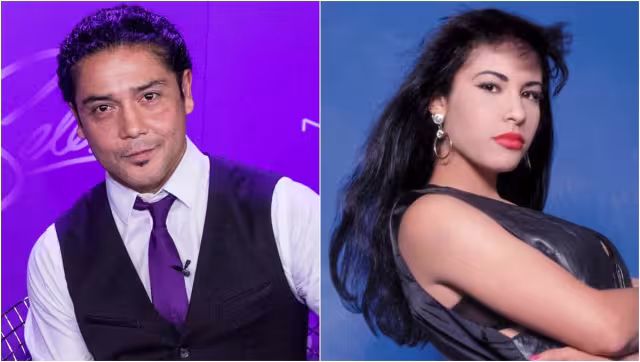 Selena y Chris se conocieron cuando él entró a Selena y Los Dinos y, poco tiempo después, se enamoraron, manteniendo su relación en completo secreto. Foto: Especial