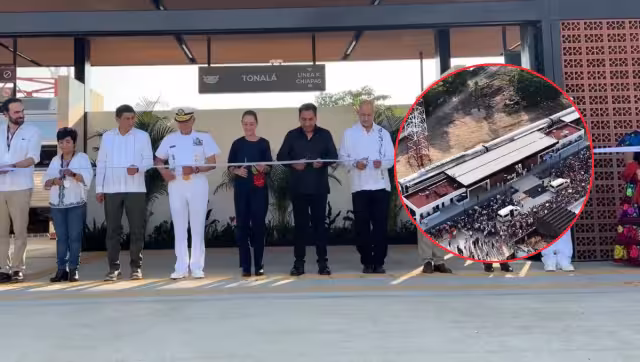 Arranca operación del Tren Interoceánico en Chiapas: Sheinbaum abre la estación Tonalá