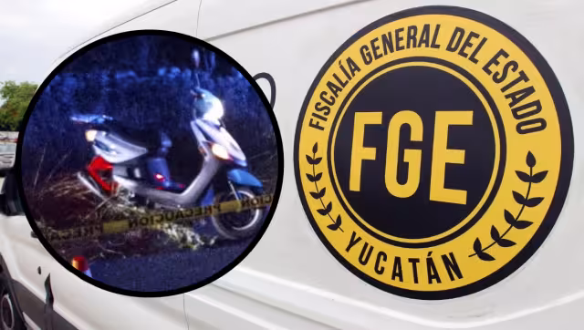 El motociclista quedó tendido fuera de la vía a Chabihau