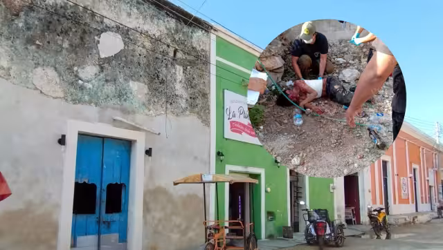 El hombre fue trasladado a un hospital de Mérida donde se encuentra en estado crítico