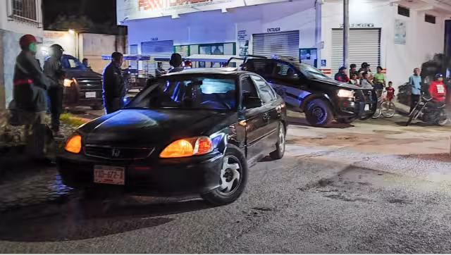 Ambos conductores fueron llevados a las instalaciones de la Comandancia