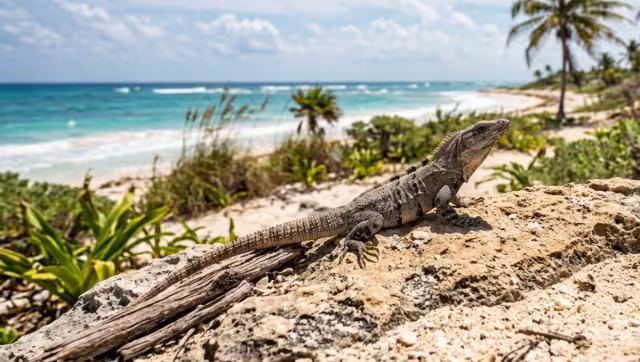 Lagartijas en Yucatán son amenazadas por el cambio climático