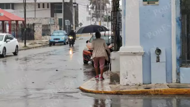 El Frente Frío número 28 provoca lluvias en gran parte del estado de Campeche.