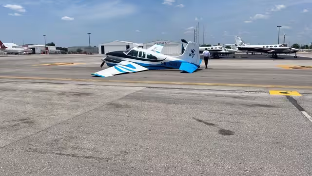 No se registraron personas lesionadas en el derrape de una avioneta en el aeropuerto de Mérida