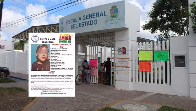 La menor es identificada como Fátima Samari Bailón Díaz