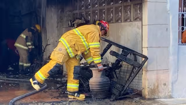 No se reportaron personas muertas ni heridas en el siniestro