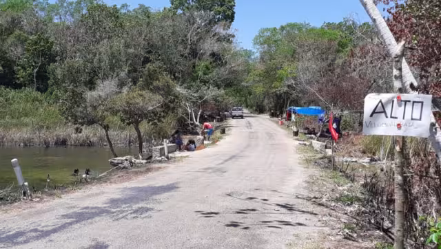 Los agentes policiales no encontraron rastro de los presuntos responsables