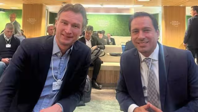 Mauricio Vila charló con el presidente ejecutivo de Heineken
