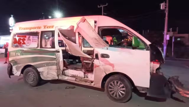 Un par de accidentes ocurrieron esta noche en Cancún
