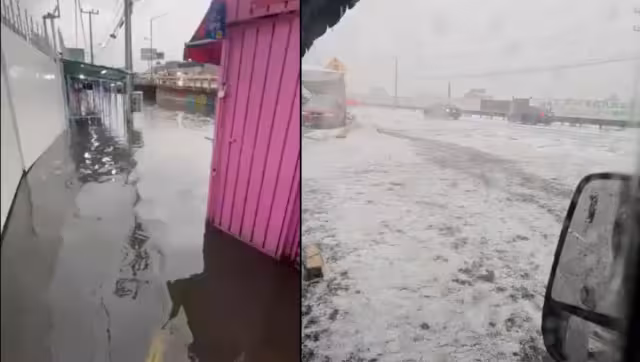 Lluvias de hoy 19 de mayo colapsan al EdoMex; así fue la granizada e inundaciones.