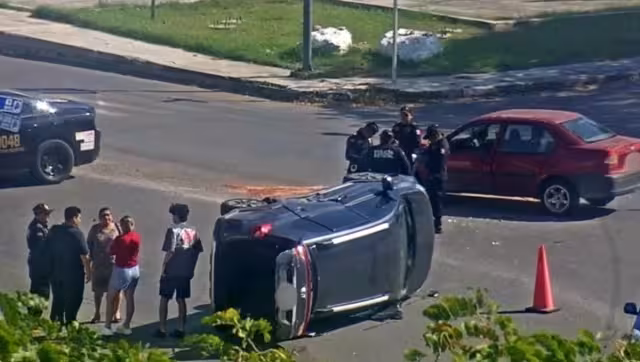 El percance marcó un Día del Amor y la Amistad accidentado