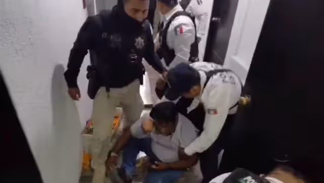 El zafarrancho dejó 20 personas detenidas en el Congreso de Campeche