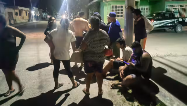 El motociclista se quejaba de dolor en la cabeza