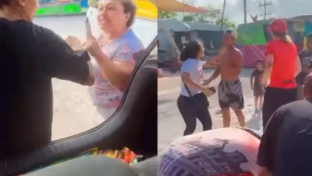 Tuvo que intervenir la Secretaría de Seguridad Ciudadana municipal pero las activistas solicitaron la intervención del centro de bienestar animal municipal Para apoyar a estos lomitos.