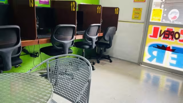 Los ciber ofrecían alta velocidad para navegar y máquinas que para ese entonces eran muy potentes y rápidas